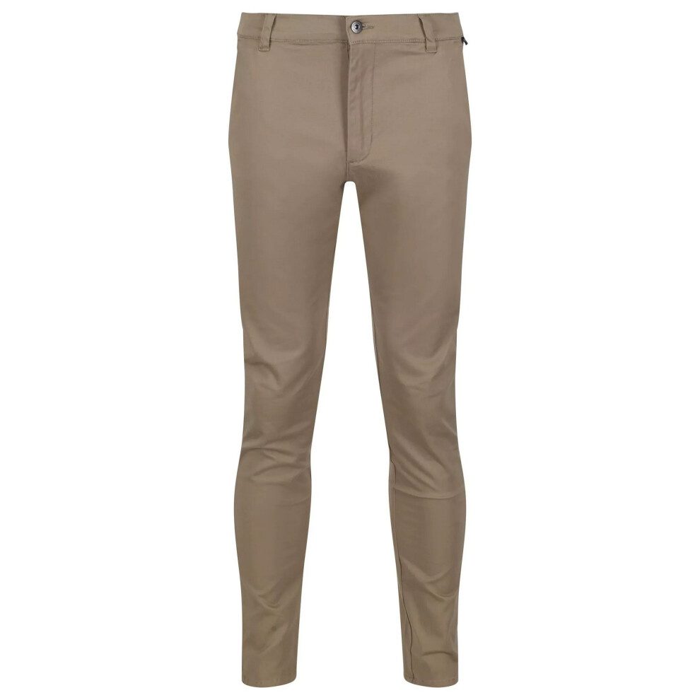 (40R, Gold Sand) Regatta Mens Sandros Chinos