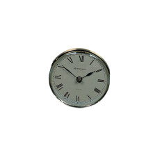 Small Caravan & Motorhome Clock | Brass Surround | 85 mm Diameter