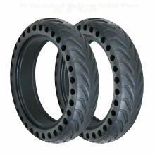 Scooter Tire Solid Rubber Scooter Tire Honeycomb Tyre Replacement Strong Grip Shock Absorbent Tires for Xiaomi 1s/M365/Pro