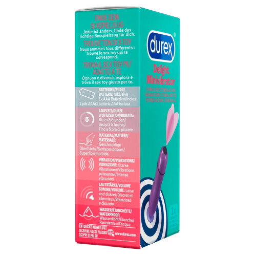 Durex Durex Intense Delight Mini Vibrator Powerful Quiet Fits in Every Pocket 2