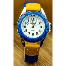 (digital black white 4) Boys Girls Quartz Watch Kids Childrens Fabric Strap Student Wristwatch