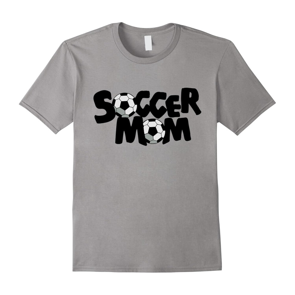 (XXXL) Soccer Mom T-shirt Proud Soccer Mom I Love Soccer Tee-Father's Day