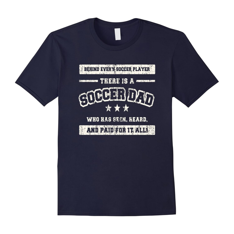 (XXXL) SOCCER DAD T shirt â Christmas Gifts For Dad-Father's Day