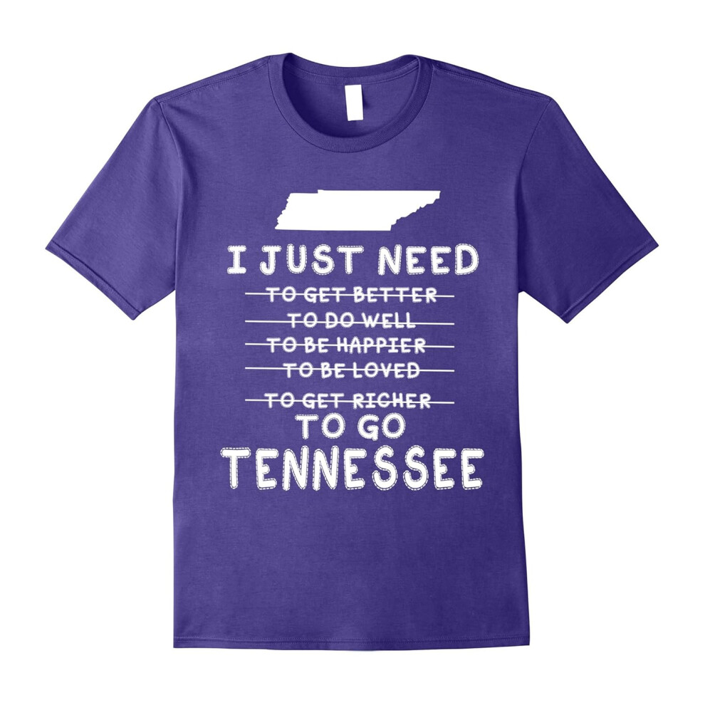 (XL) I Love My Home Tennessee. Funny Tshirt Gift For Men/Women-Father's Day