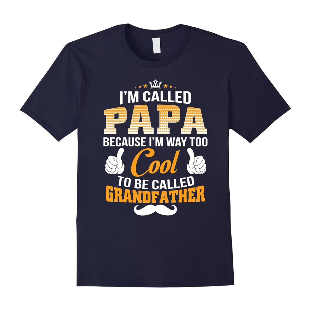 (XXXL) I'm Called PAPA Cool Funny T-Shirt for Grandfather-Father's Day