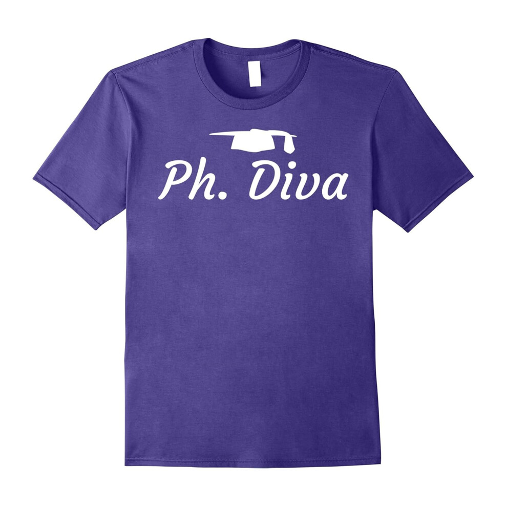 (L) Ph diva t shirt â phd graduation gifts-Father's Day