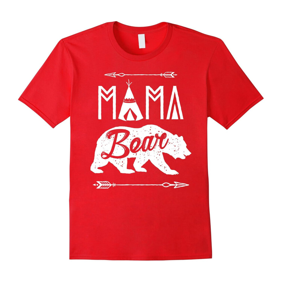 (XXXL) Mama Bear Papa Bear T-shirt â Funny Camping shirt-Father's Day