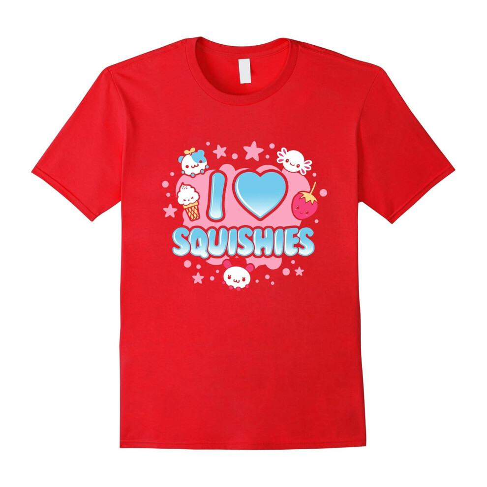 (L) I Love Squishies T-shirt-Father's Day