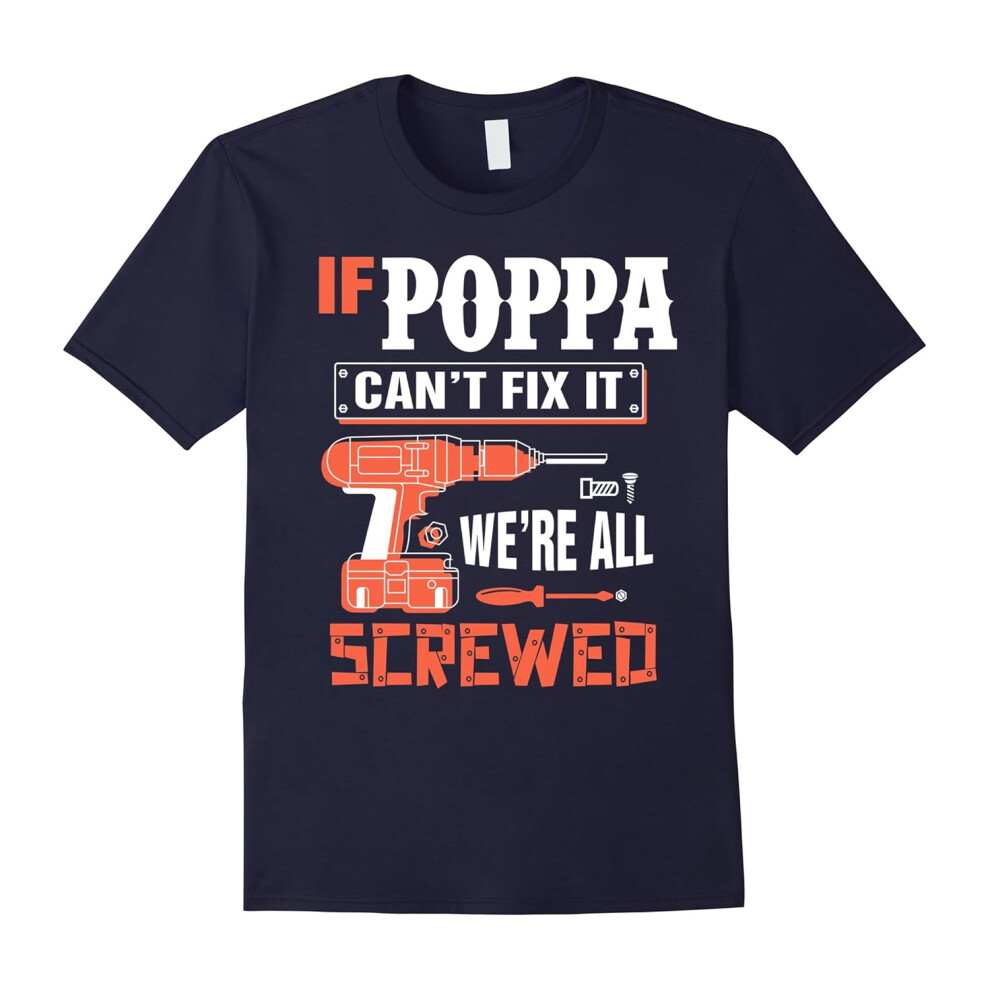 (XL) POPPA Shirt â Best Christmas Gift for Grandpa Daddy-Father's Day