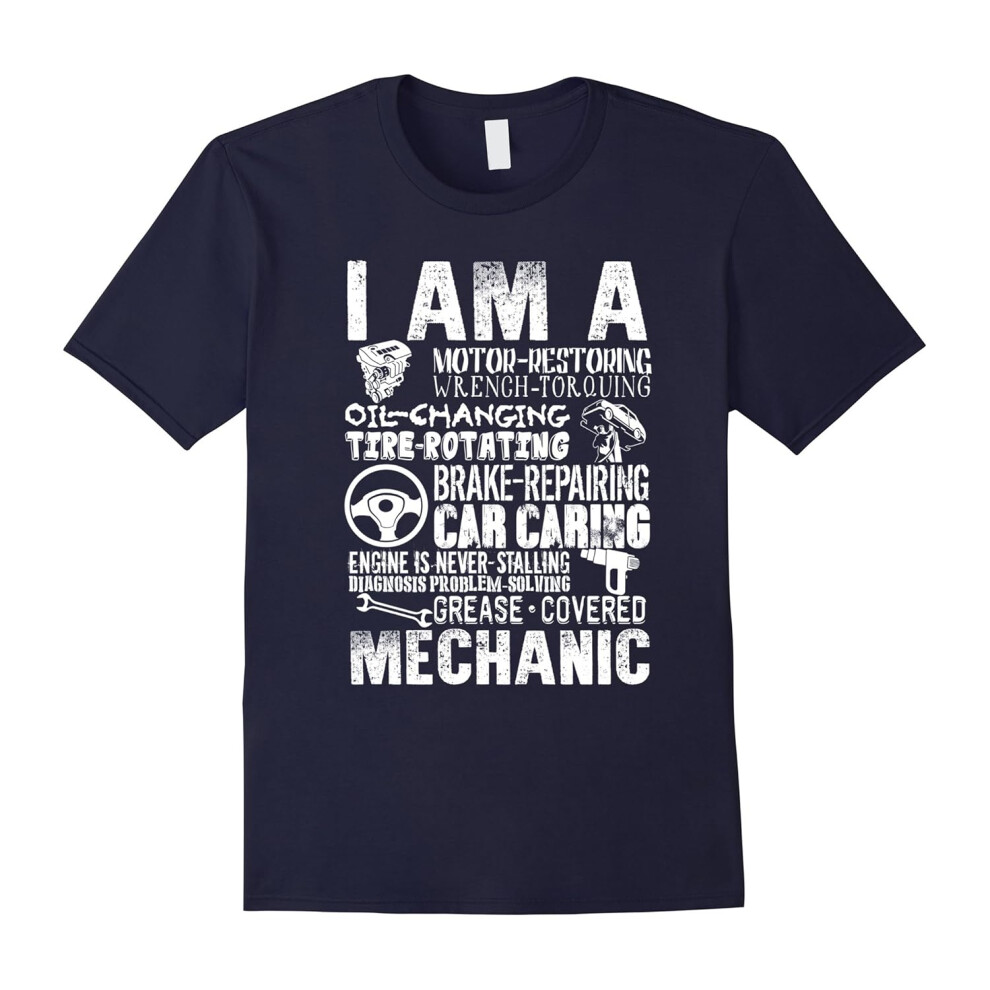 (XXL) Badass Mechanic â Funny Tshirt for Men â Mechanic Gifts-Father's Day