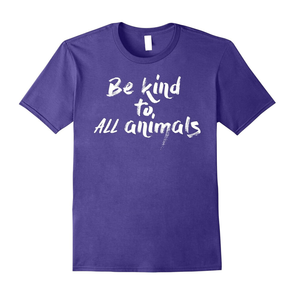 (XXXL) Be Kind to all Animals T-Shirt â Animal Lover tee-Father's Day