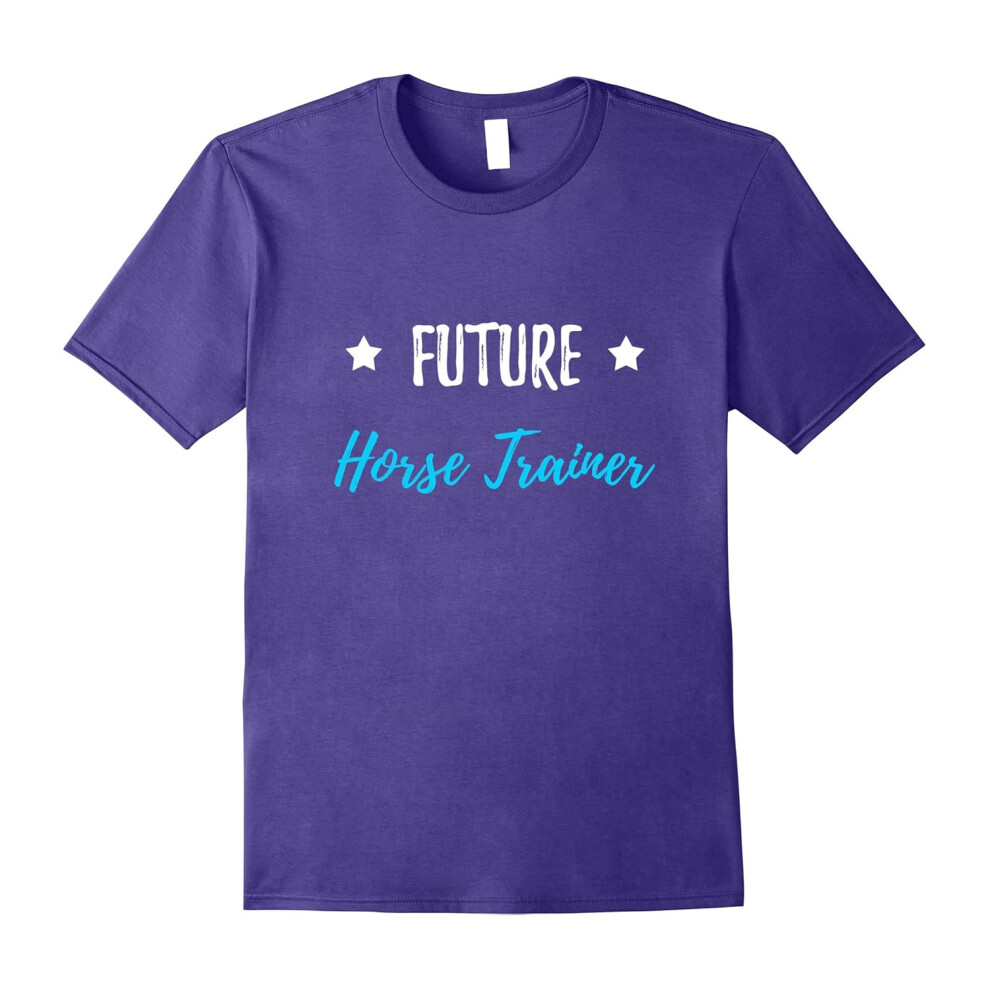 (XXL) Future Horse Trainer T-Shirt Funny Horse Lovers Gift Shirt-Father's Day