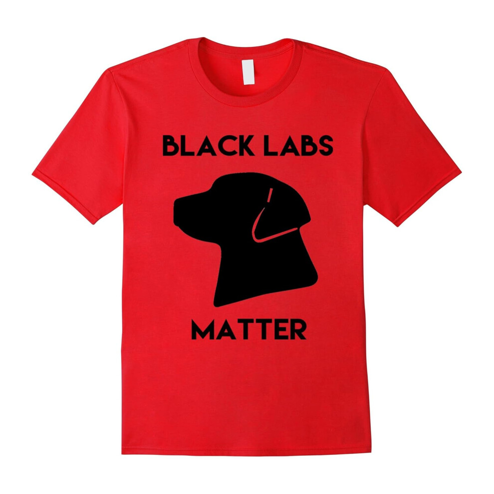 (XXXL) Black Labs Matter Animal Lover T-Shirt Labrador Retriever-Father's Day