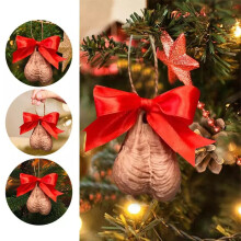 2D Christmas BallBalls pendant Creative Xmas Tree-Hanging-Ornament