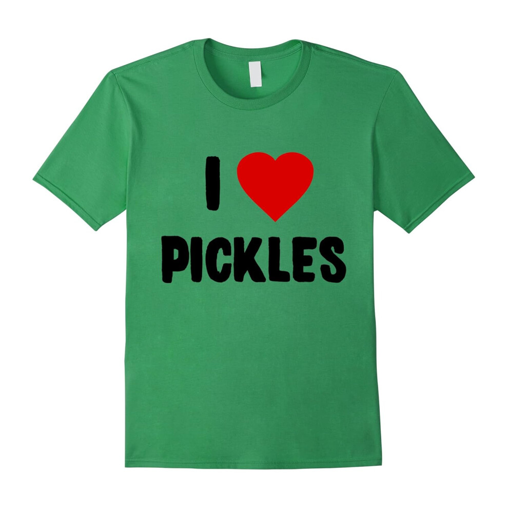 (XXXL) I Love Pickles T-Shirt-Father's Day