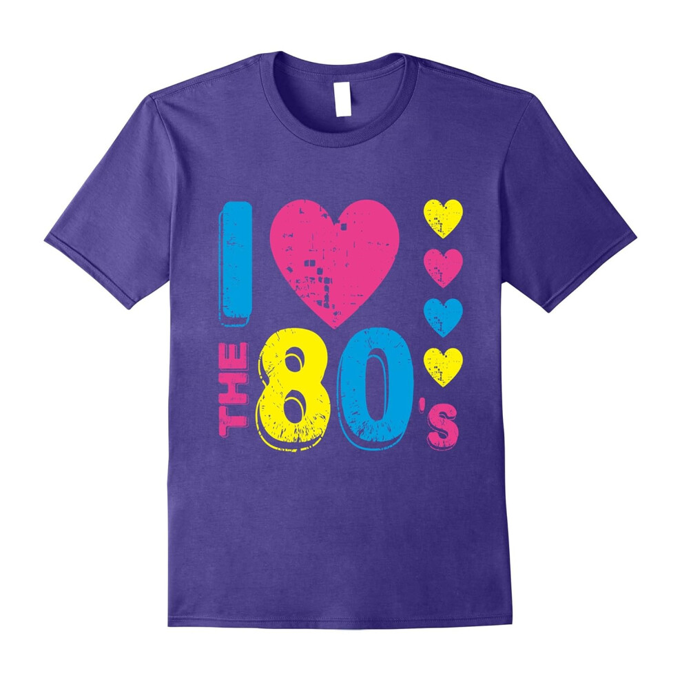 (L) 80s shirt I love 80s t shirt 80s-Father's Day