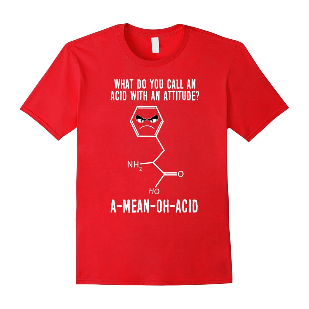 (XL) Funny a mean oh acid science gifts for chemistry teachers-Father's Day