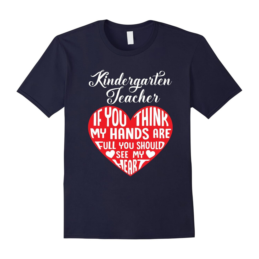 (L) Kindergarten Teacher Shirt-Best Gifts For Christmas-Father's Day