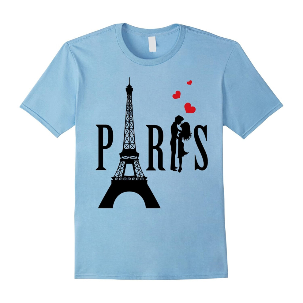 (XXL) Eiffel Tower Paris Shirt I'm In Love Paris France shirt-Father's Day