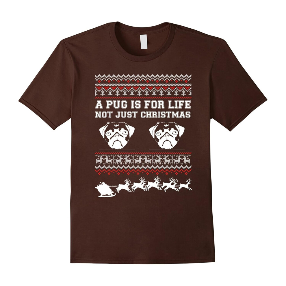 (XL) Best christmas gifts for pug dog lovers-Father's Day