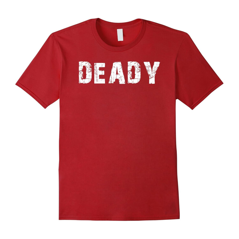 (S) Deady And Mummy Funny Halloween Costume T-Shirt For Dads Tee-Father's Day