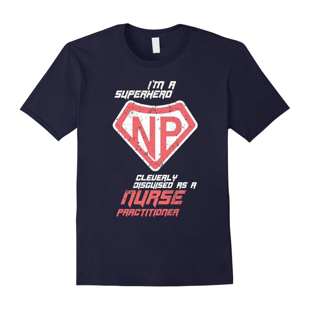 (L) Superhero Disguised As A Nurse Practitioner Gifts-Father's Day