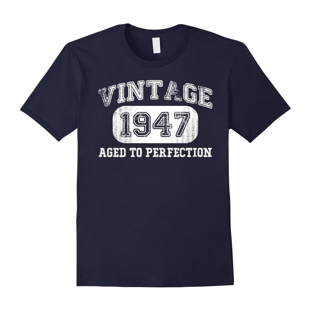 (XXXL) Born in 1947 Tshirt 70th Birthday Gifts Vintage 70 yrs Years-Father's Day