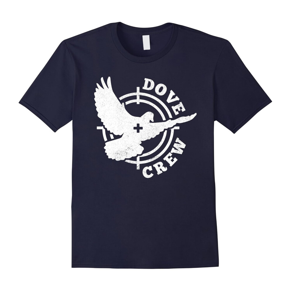 (XXL) Dove Crew Matching Hunting Family and Friends Trip T-Shirt-Father's Day