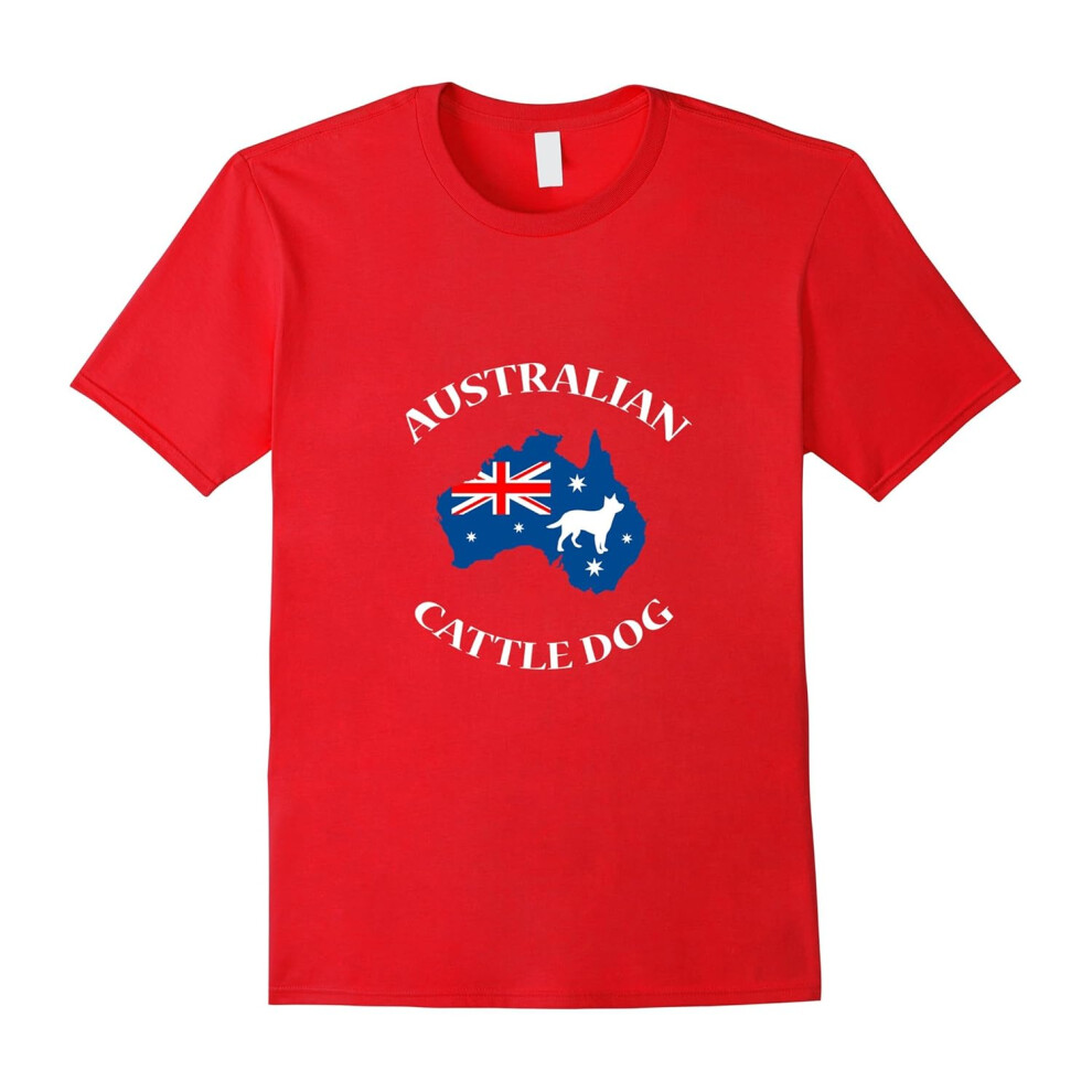 (S) Australian Cattle Dog Lovers T-Shirt-Father's Day