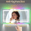 1600x800mm Lighted Bluetooth Bathroom Mirror with RGB Backlight 7