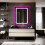 700x900mm LED Lighted Bathroom Mirror with Bluetooth and RGB Backlight 2