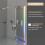 700x900mm LED Lighted Bathroom Mirror with Bluetooth and RGB Backlight 8
