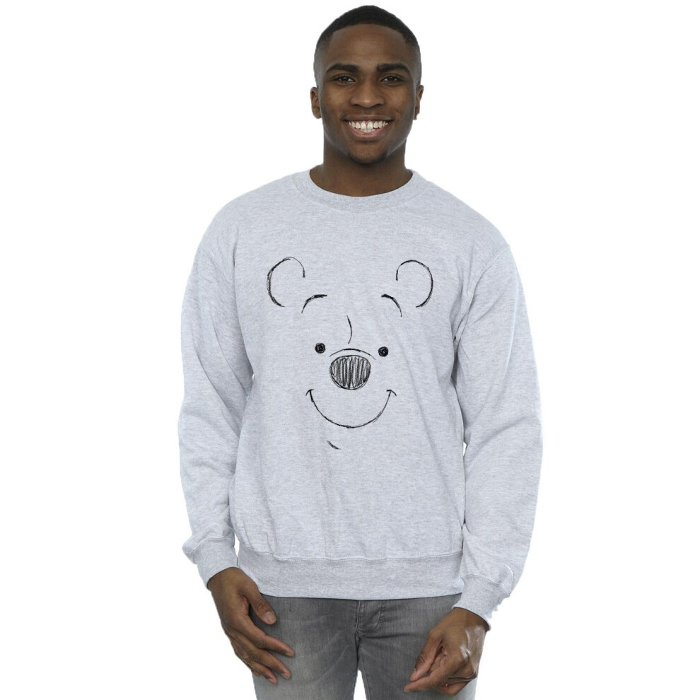 Winnie The Pooh Winnie The Pooh Face Sweatshirt