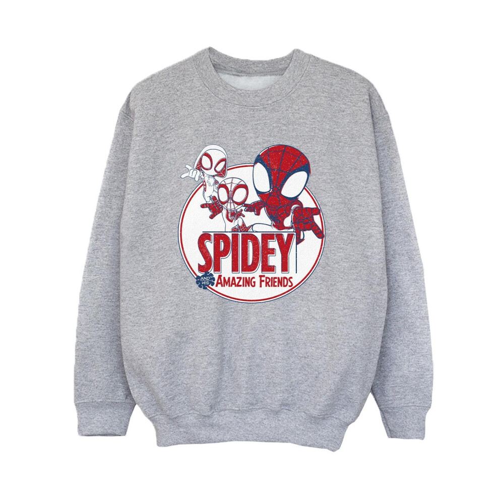 Spidey And His Amazing Friends Circle Sweatshirt