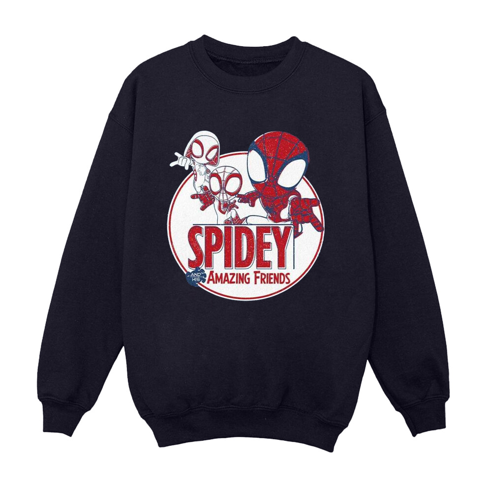 Spidey And His Amazing Friends Circle Sweatshirt