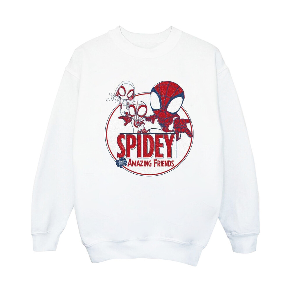 Spidey And His Amazing Friends Circle Sweatshirt