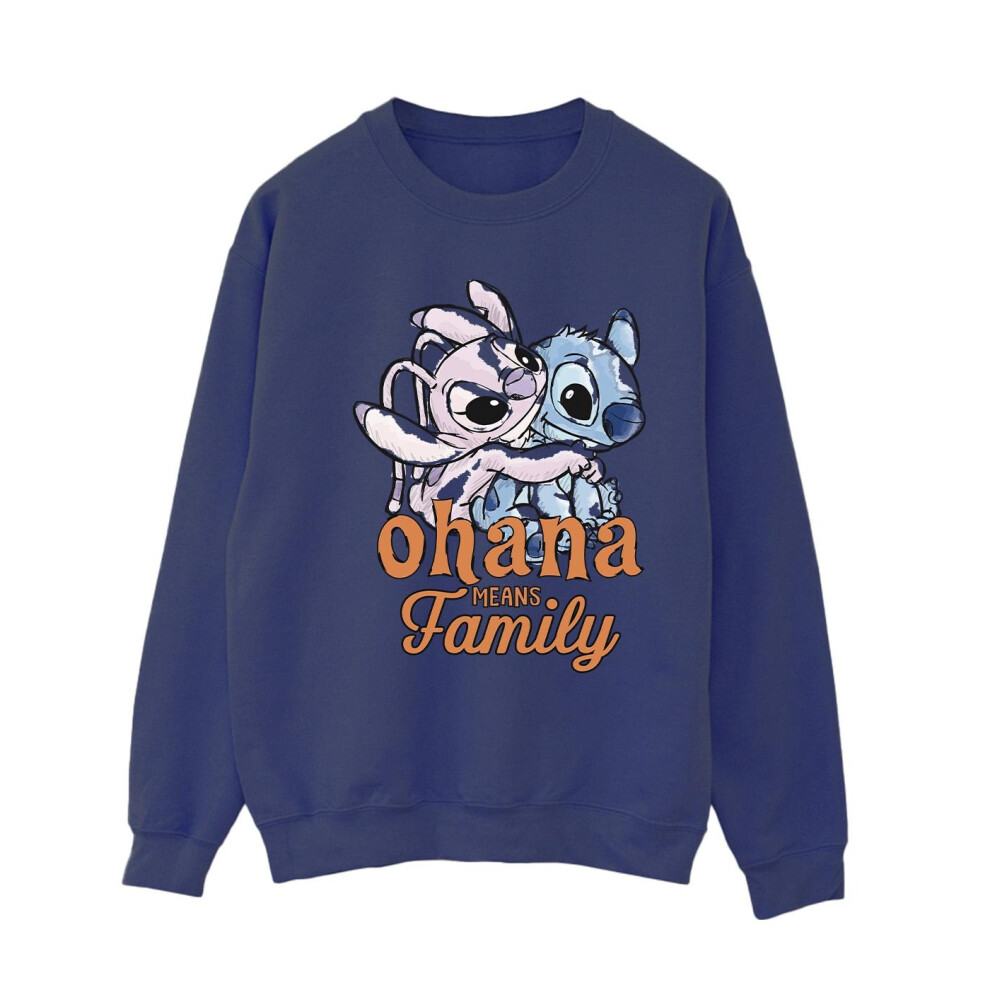 Lilo And Stitch Ohana Angel Hug Sweatshirt