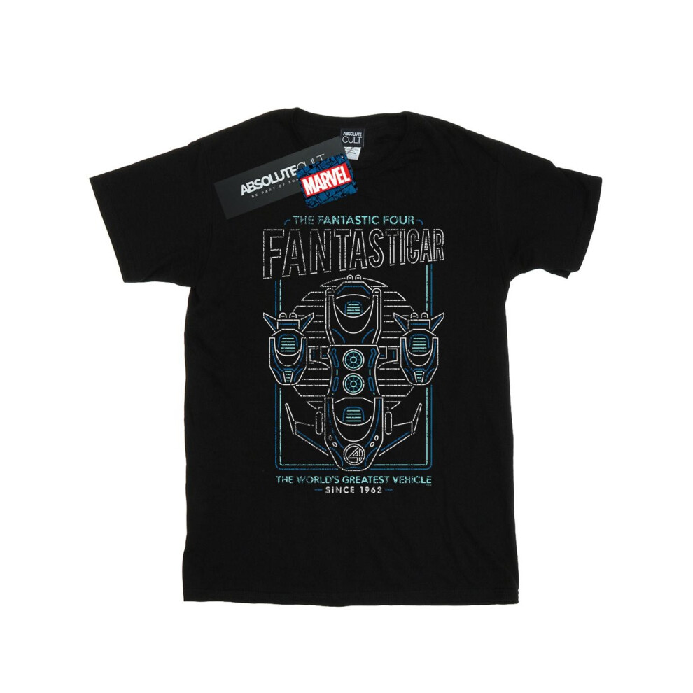 Fantastic Four Fantasticar Neon T-Shirt