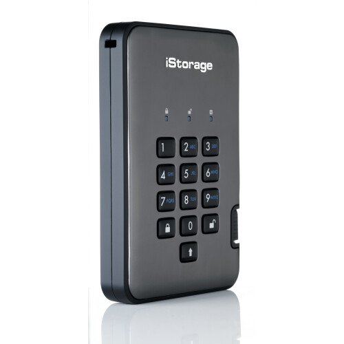 diskAshur Pro2 256-bit 4TB - FIPS 140-2 Certified - Graphite 1