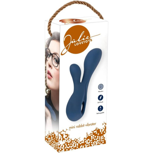Rabbit Vibrator Flexible Compact Powerful 2 Motors 10 Vibration Modes