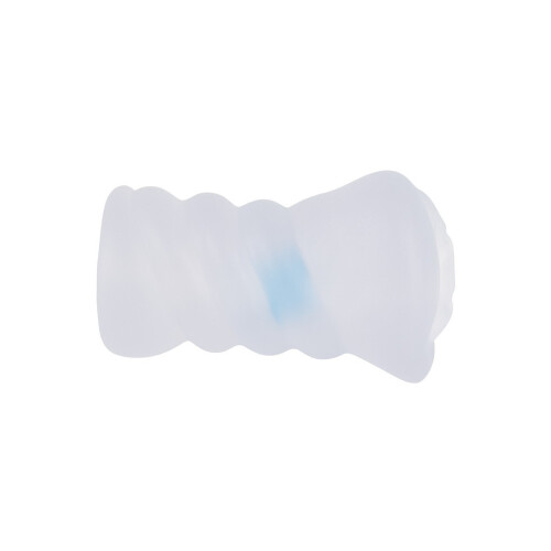 Transparent Masturbator with inner Cock Ring 2