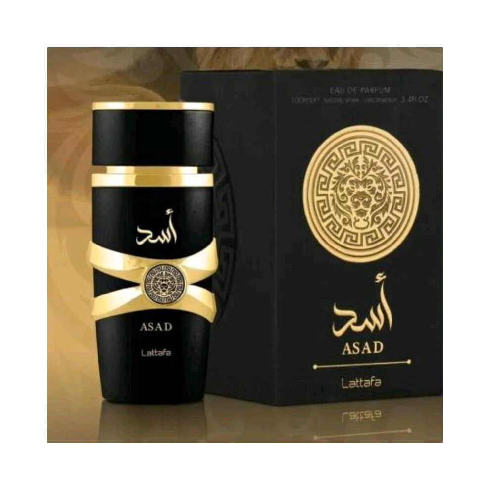 ASAD 100ml by Lattafa Perfume | Men's Fragrance Spray | Eau de Parfum | Vanilla