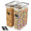 (2 Pack) 4L Cereal Storage Containers Airtight BPA Free 1