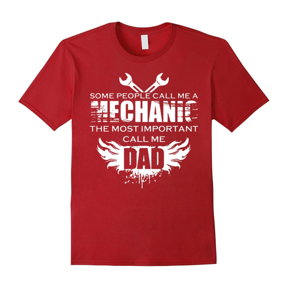 (XXXL) Some People Call Me Mechanic Dad Shirt â Father's Day Gift-Father's Day