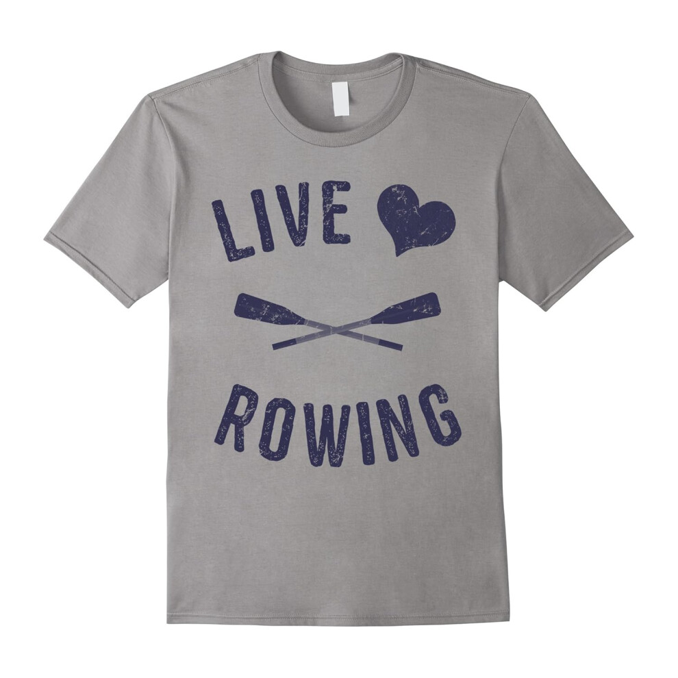 (M) Live Love Rowing T-Shirt-Father's Day