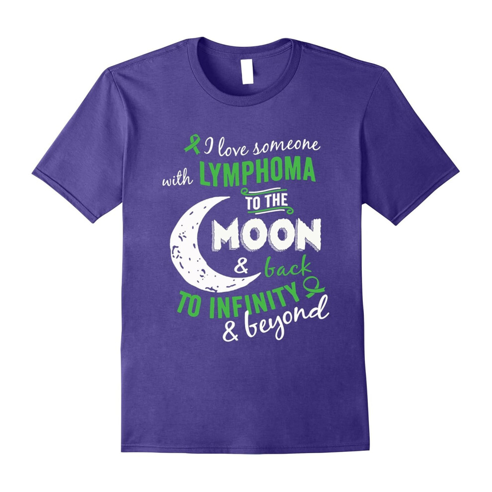 (L) i love someone with lymphoma Tshirt-Father's Day