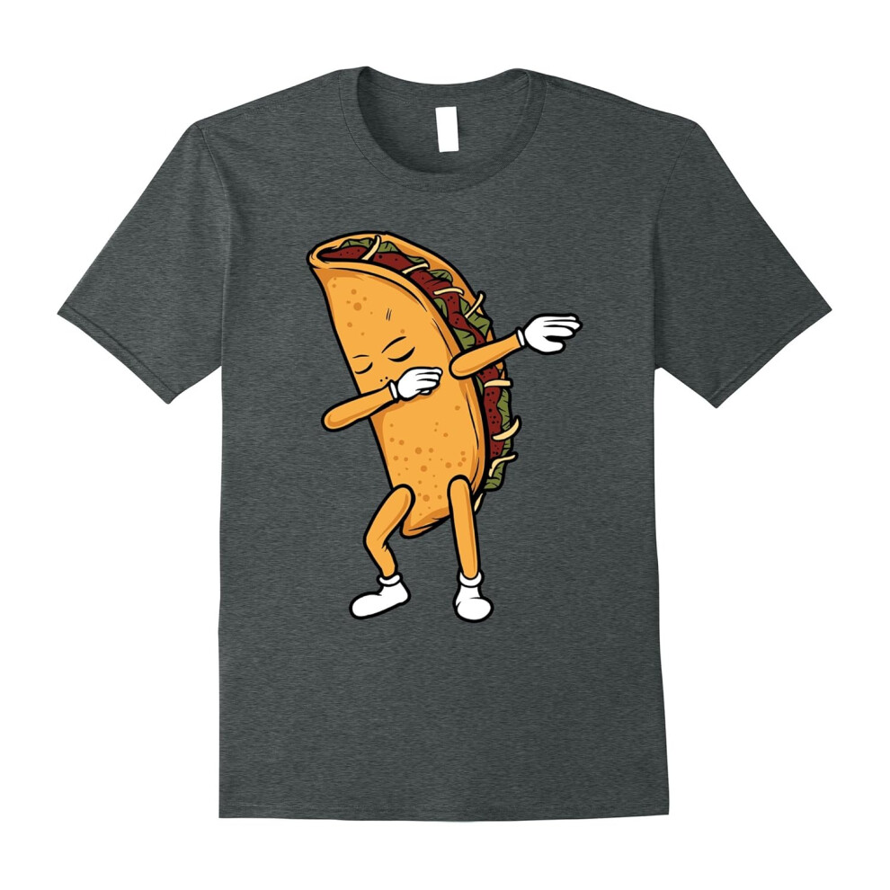 (M) Dabbing Taco Mexican Food Lover T-shirt-Father's Day