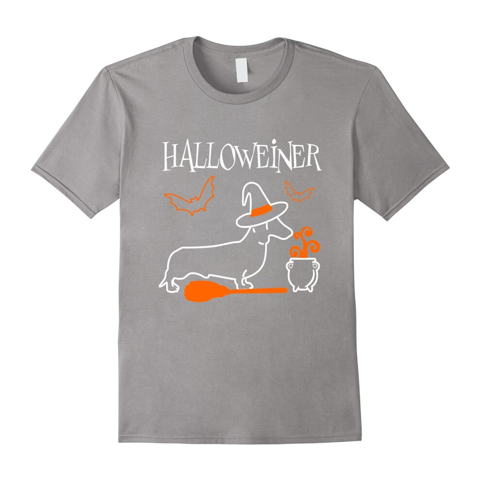 (XXL) Dachshund Halloweiner T-Shirt Funny Halloween For Dog Lovers-Father's Day