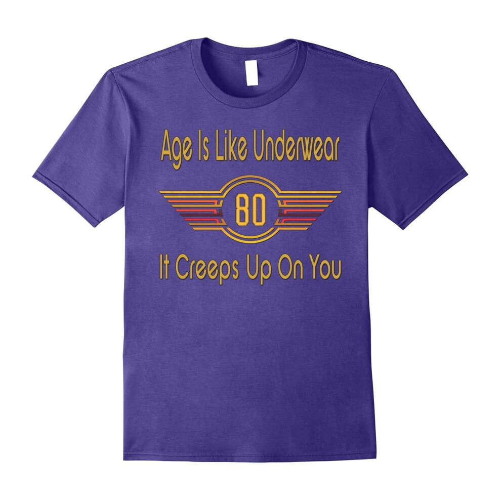 (M) Funny 80th Birthday T-shirts â Fun 80th Birthday Gifts-Father's Day