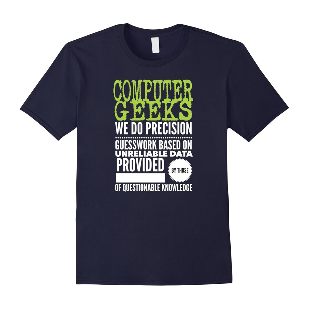 (S) Computer Geeks TShirt Nerd Science Programmer Tech Top Gifts-Father's Day